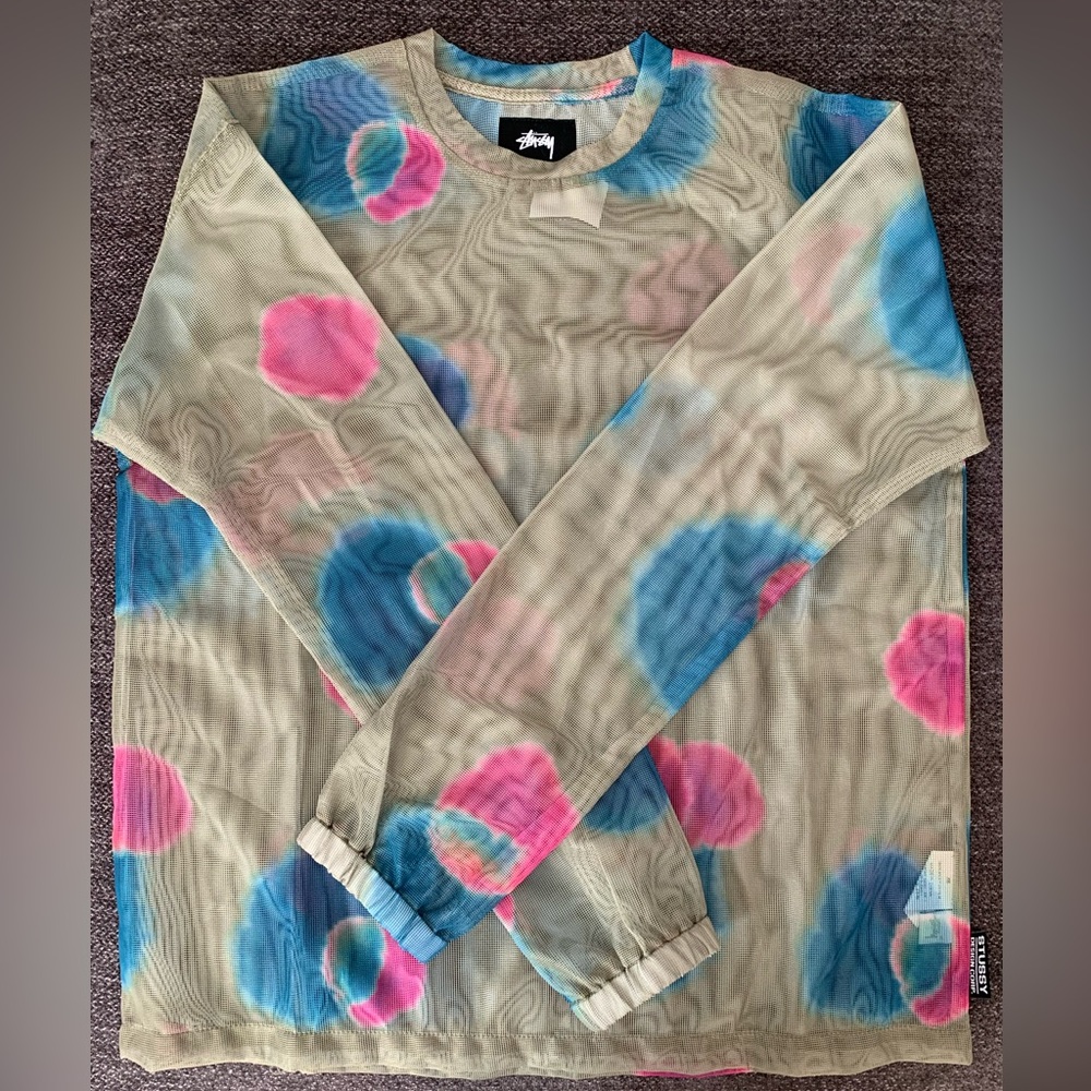 Stussy Mesh Long Sleeve Top (XS)